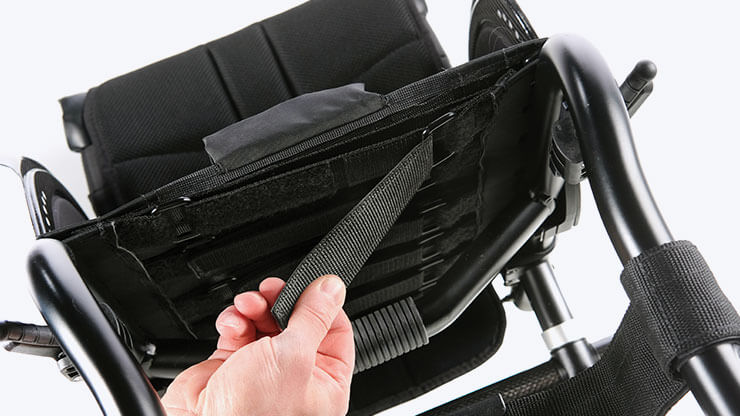 Sistema de cinchas en el asiento Block & Tackle