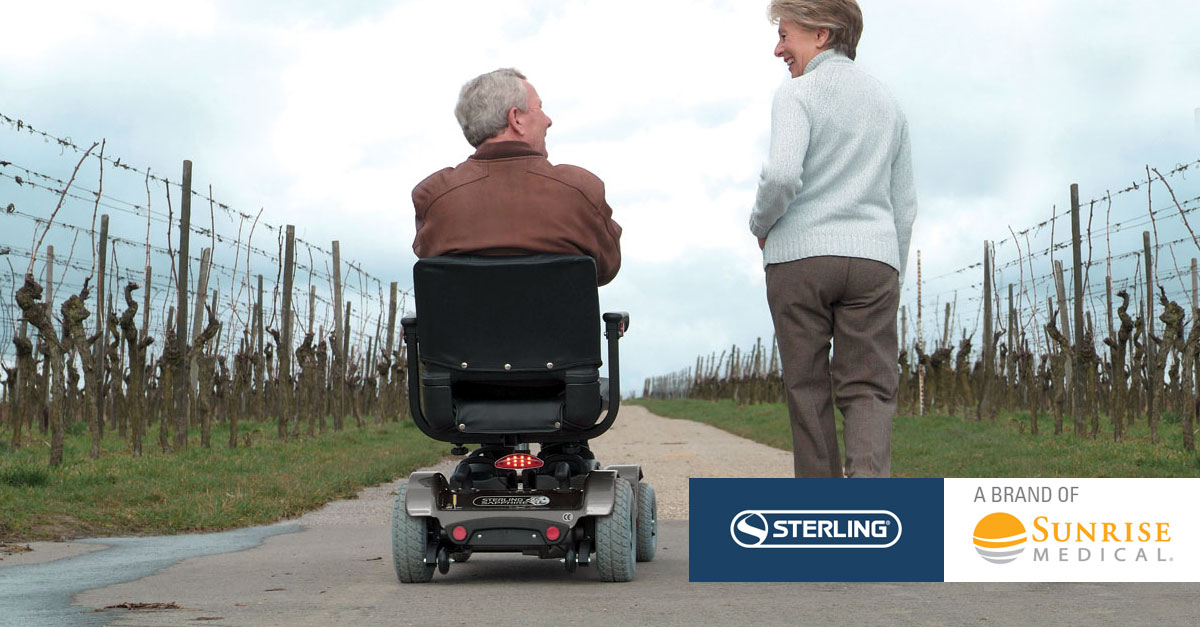 Correlación Profesor de escuela Robar a Scooter eléctrico STERLING Sapphire 2 | Sunrise Medical