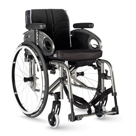 Silla de ruedas Easy Max reposapiés desmontables