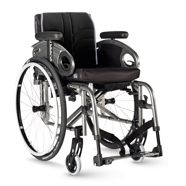 Silla de ruedas Easy Max reposapiés desmontables