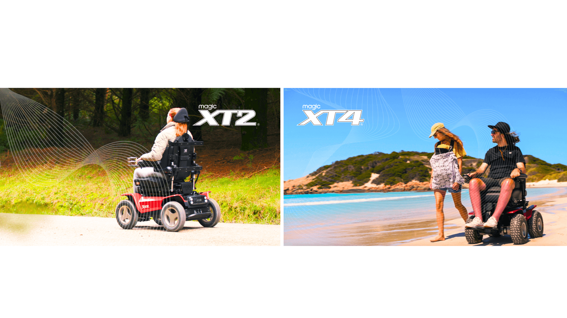 Te presentamos la familia XT de Magic Mobility - Nuevas sillas 4x4