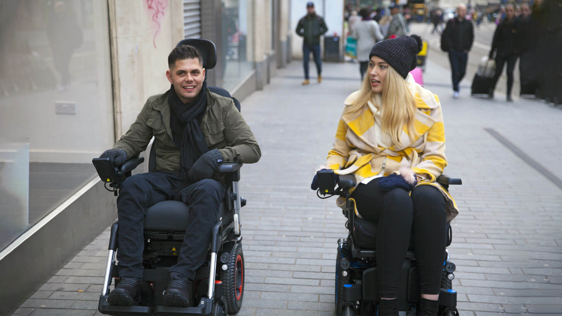 Movilidad en una ciudad en silla de ruedas 