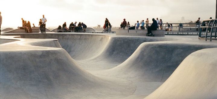 Skate en silla de ruedas