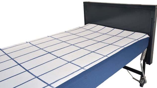 1. Sábana base de felpa con cuadrícula