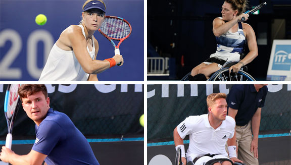 7 medallas en tenis