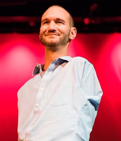 Bekende mensen met een handicap: Nick Vujicic