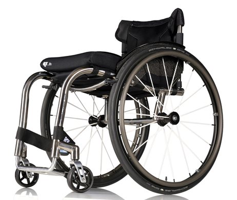 Silla de ruedas de titanio Octane Sub4 de RGK