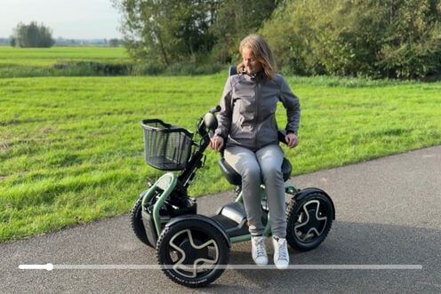 Sterling S800 Vídeo | Subirse al scooter