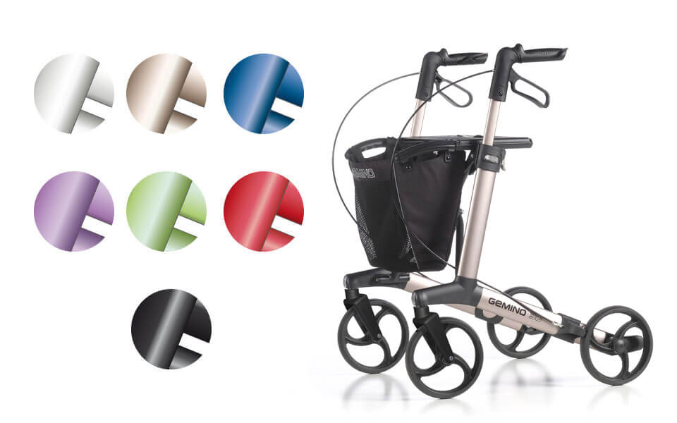 Rollator de diseño GEMINO 30 | Sunrise Medical