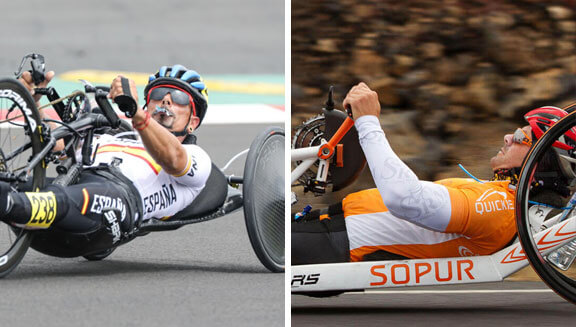 3 medallas en ciclismo